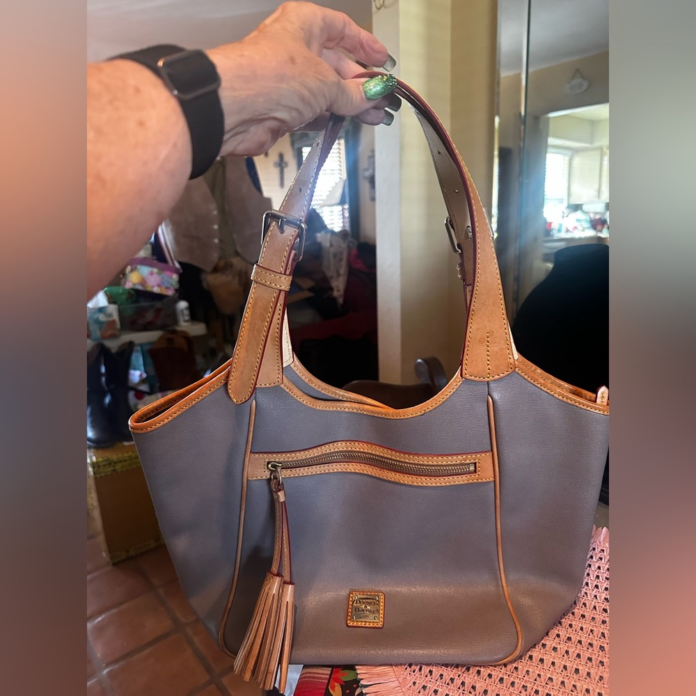 Dooney & Bourke “Maddie Saffiano” Leather Bag